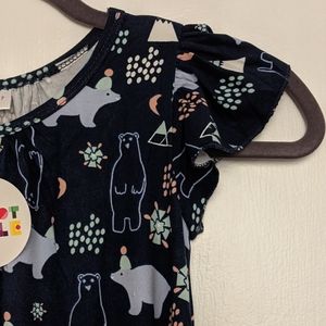 ❄️NWT Dotdotsmile Swing Dress Polar Bear